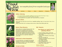 Tablet Screenshot of foundwellfarm.com